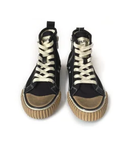 NUNUNU Adult Mix Leather High Tops Cheap