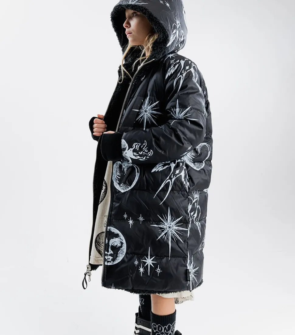 NUNUNU All Inked Reversible Down Coat Shop