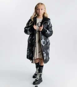 NUNUNU All Inked Reversible Down Coat Shop