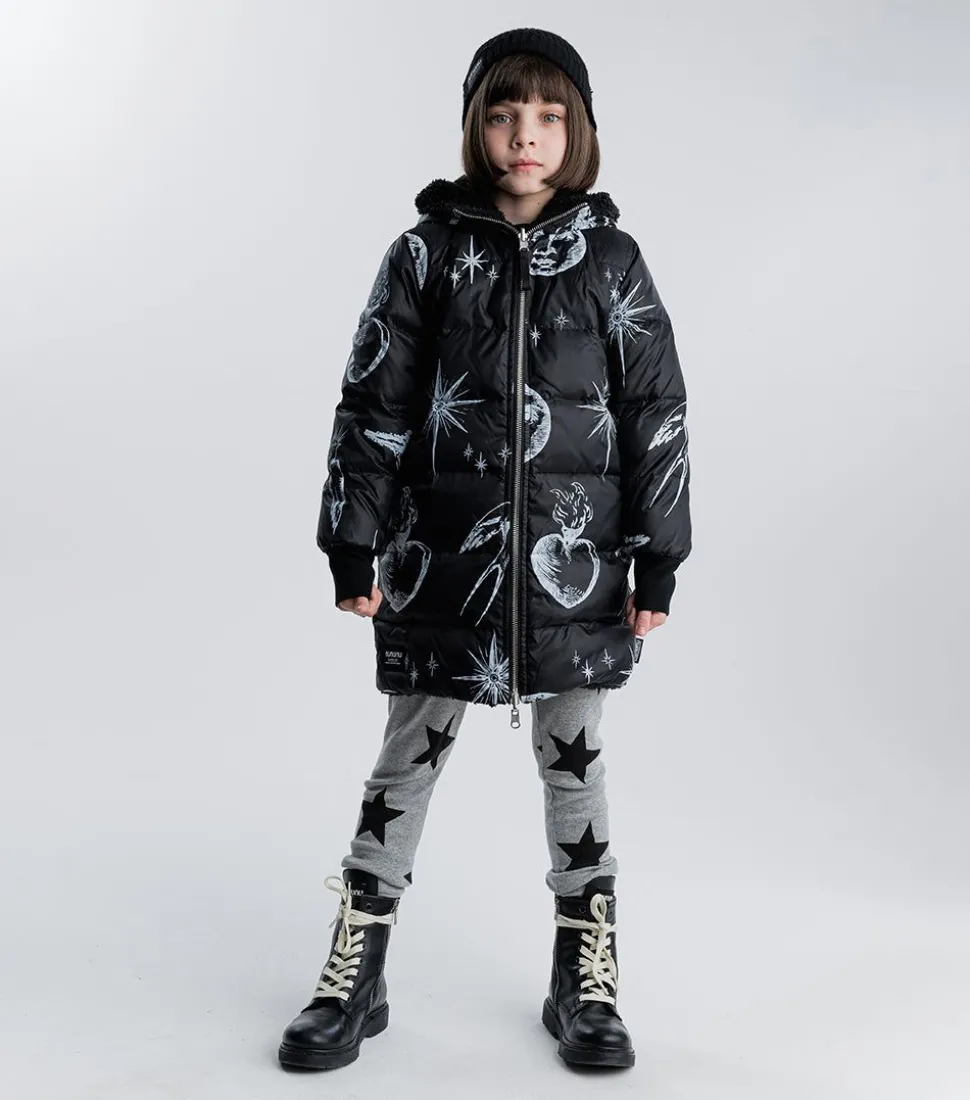 NUNUNU All Inked Reversible Down Coat Shop