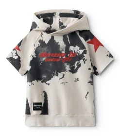 NUNUNU Atlas Short Sleeved Hoodie Fashion