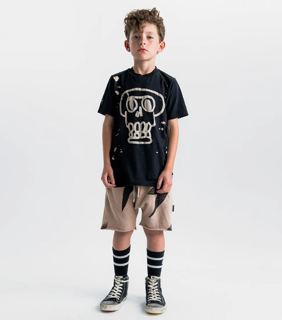 NUNUNU Bolt Rounded Shorts Sale