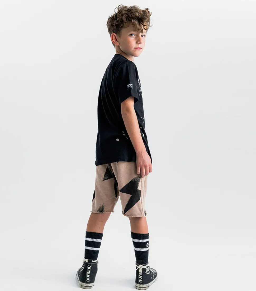 NUNUNU Bolt Rounded Shorts Sale
