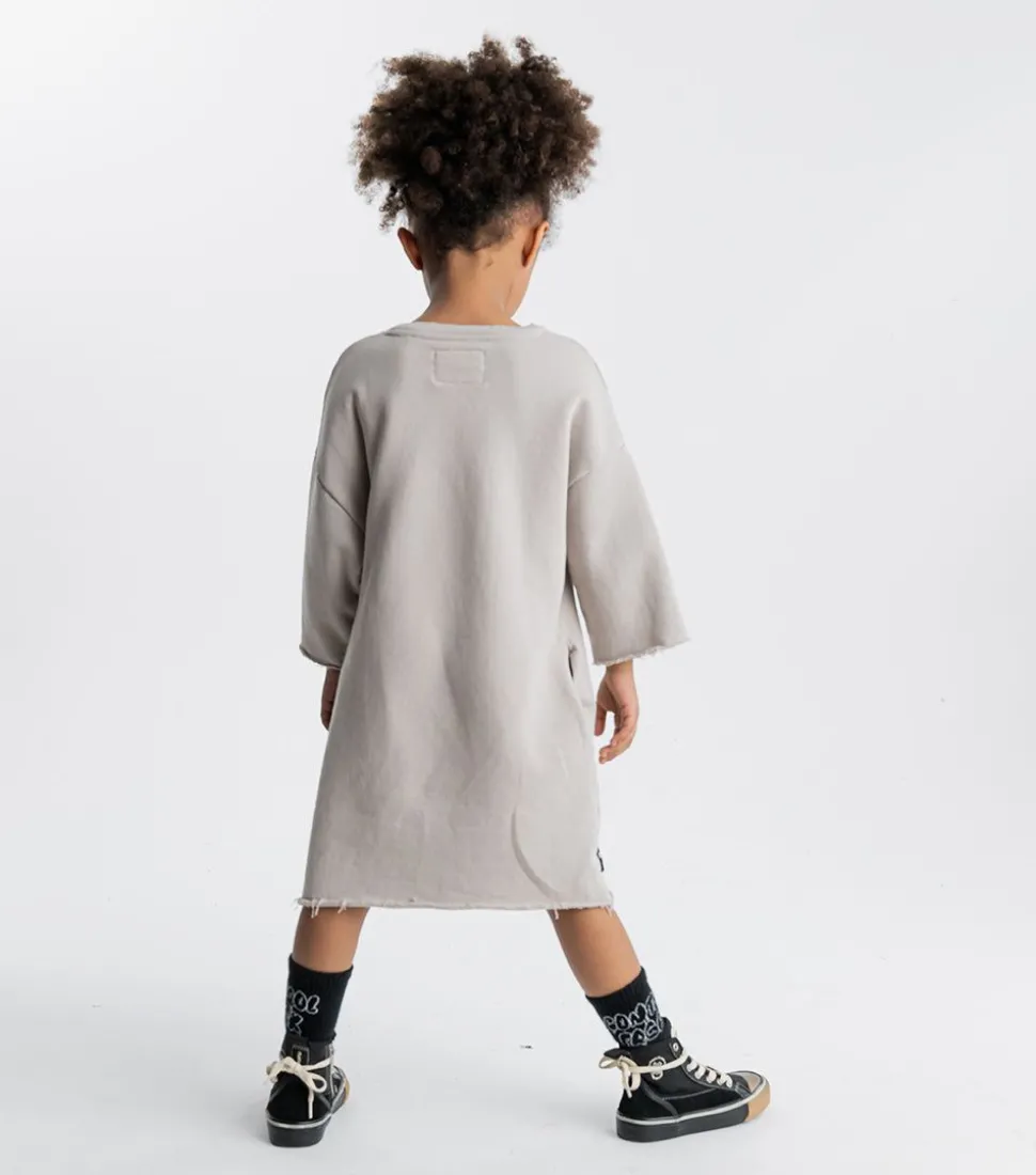 NUNUNU Bubbly Dizzy Skull Sweat Dress New