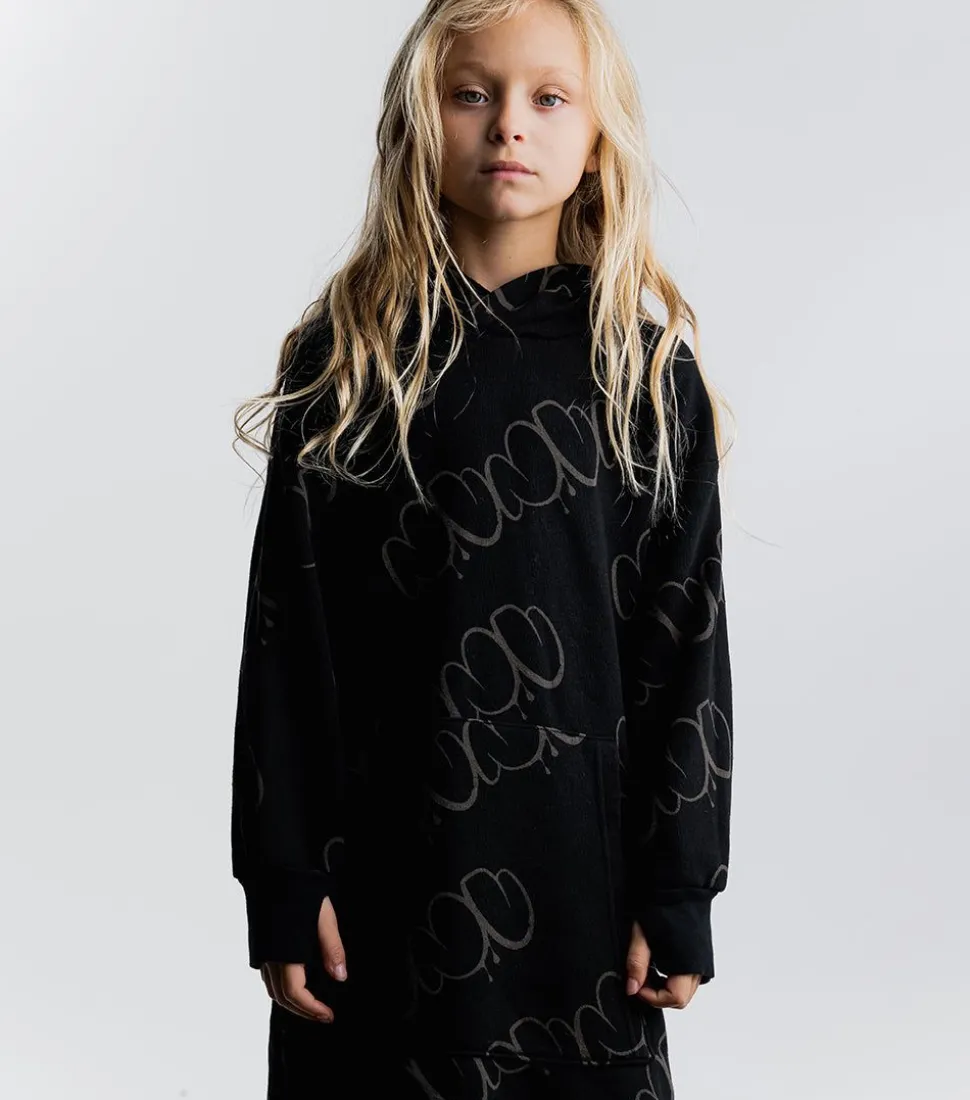 NUNUNU Bubbly Hooded A Dress Best Sale