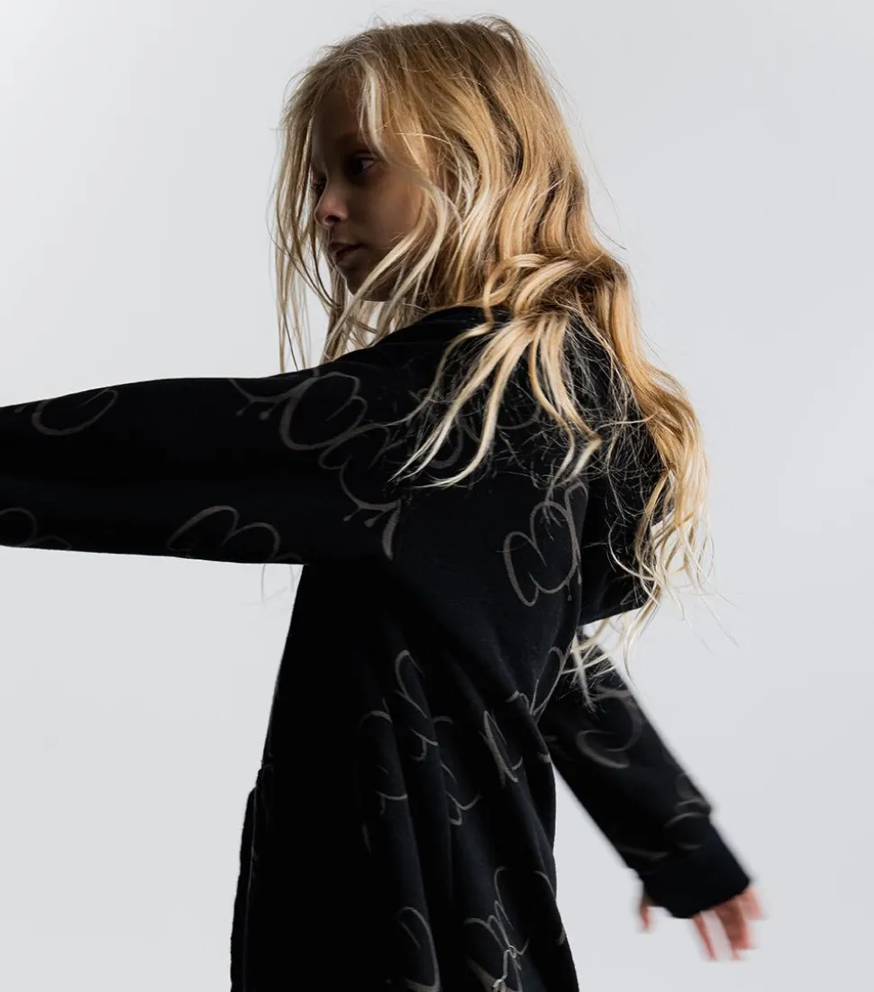 NUNUNU Bubbly Hooded A Dress Best Sale