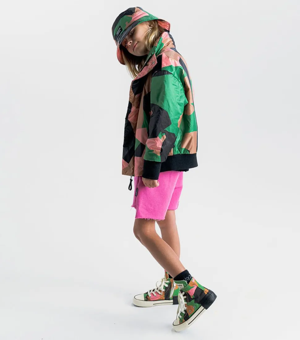 NUNUNU Camouflage Bomber Jacket Flash Sale