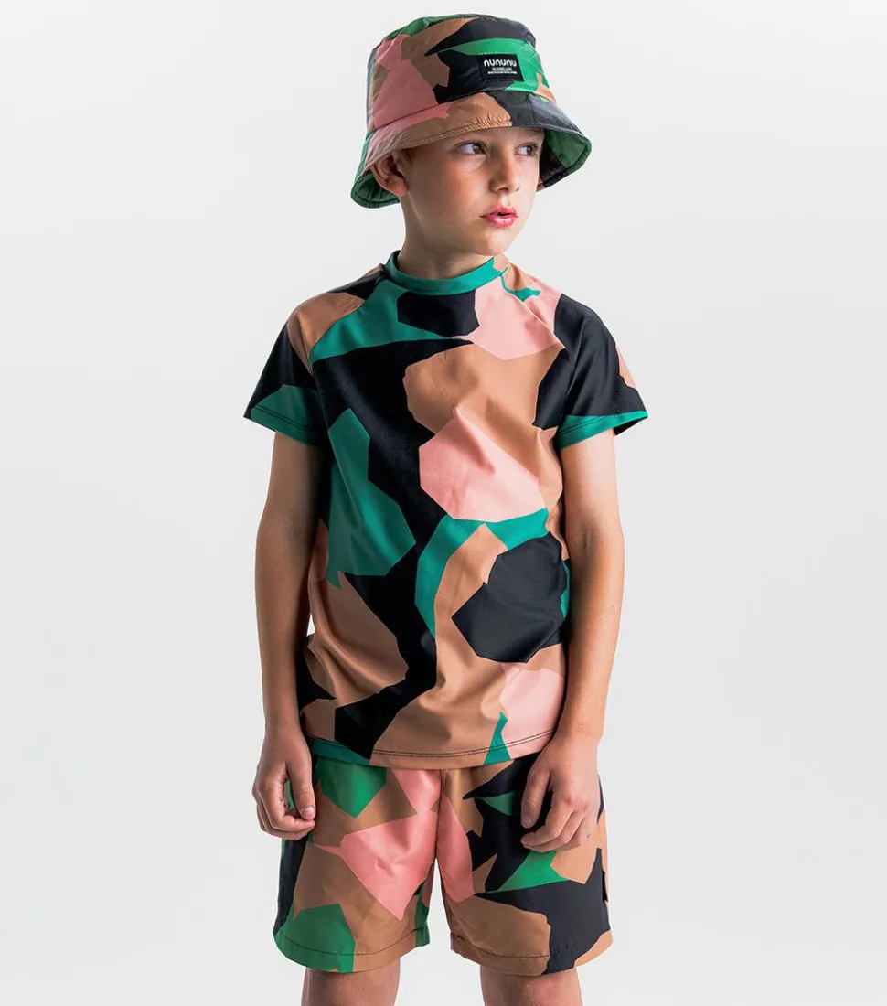 NUNUNU Camouflage Rashguard Hot