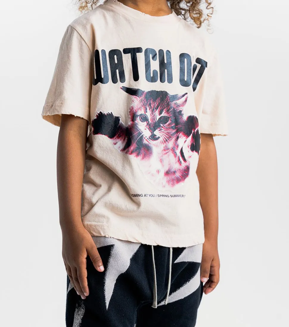 NUNUNU Cat-A-Tonic T-Shirt New