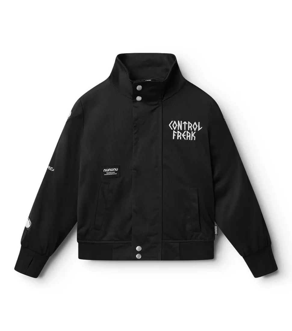NUNUNU Control Freak Bomber Jacket New