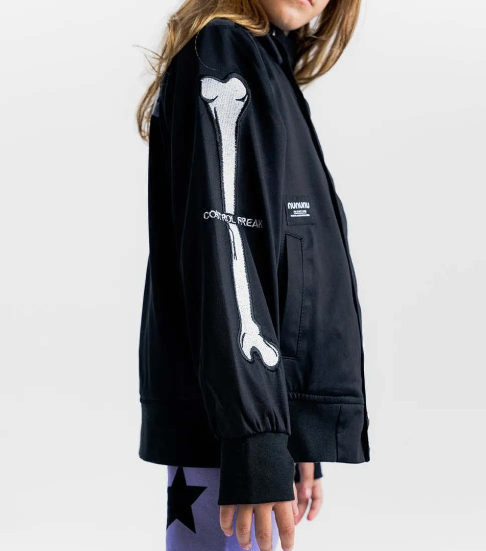 NUNUNU Control Freak Bomber Jacket New