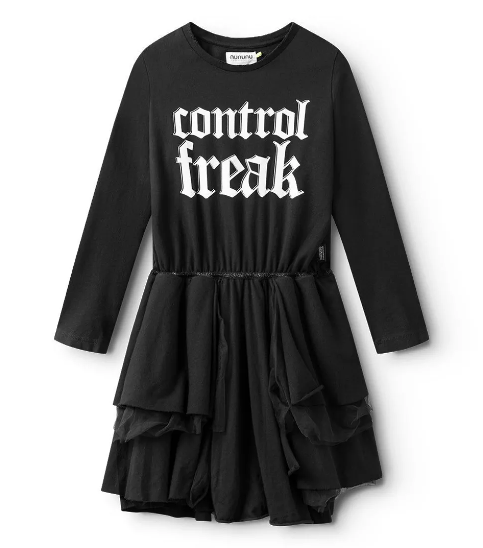 NUNUNU Control Freak Inked Dress Outlet