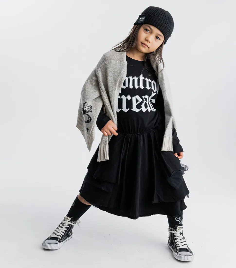 NUNUNU Control Freak Inked Dress Outlet