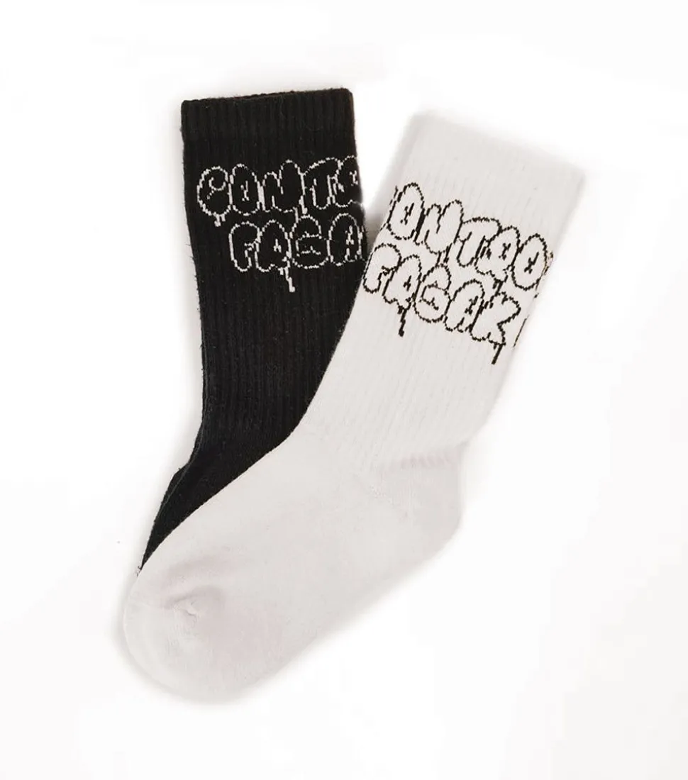 NUNUNU Control Freak Socks Set (2 Pack) Sale