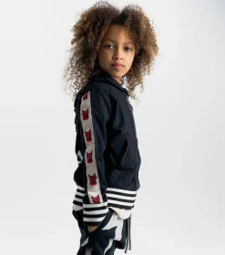 NUNUNU Cool Cat Light Zip Hoodie Sale