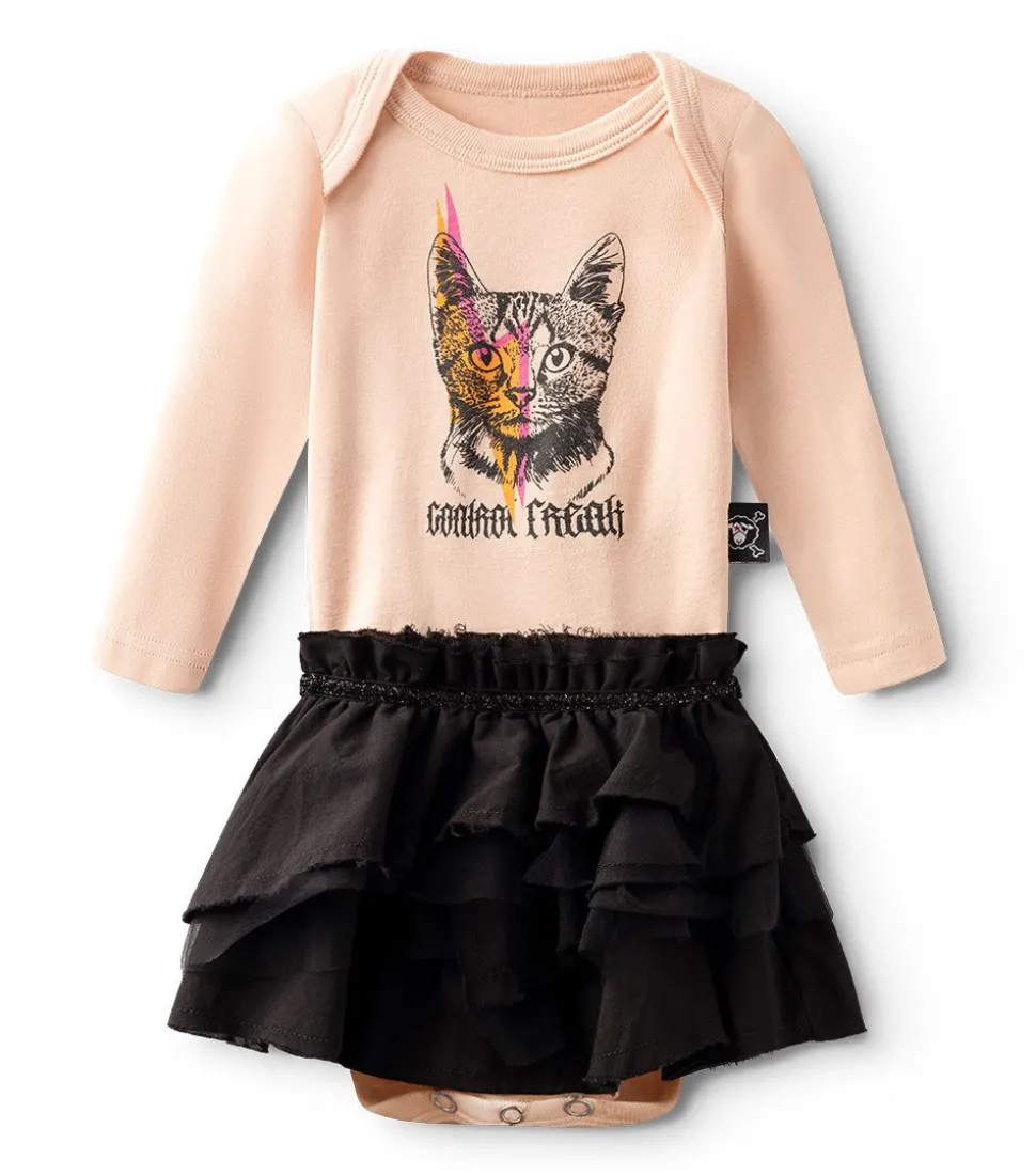NUNUNU Cool Cat Onesie Skirt Shop