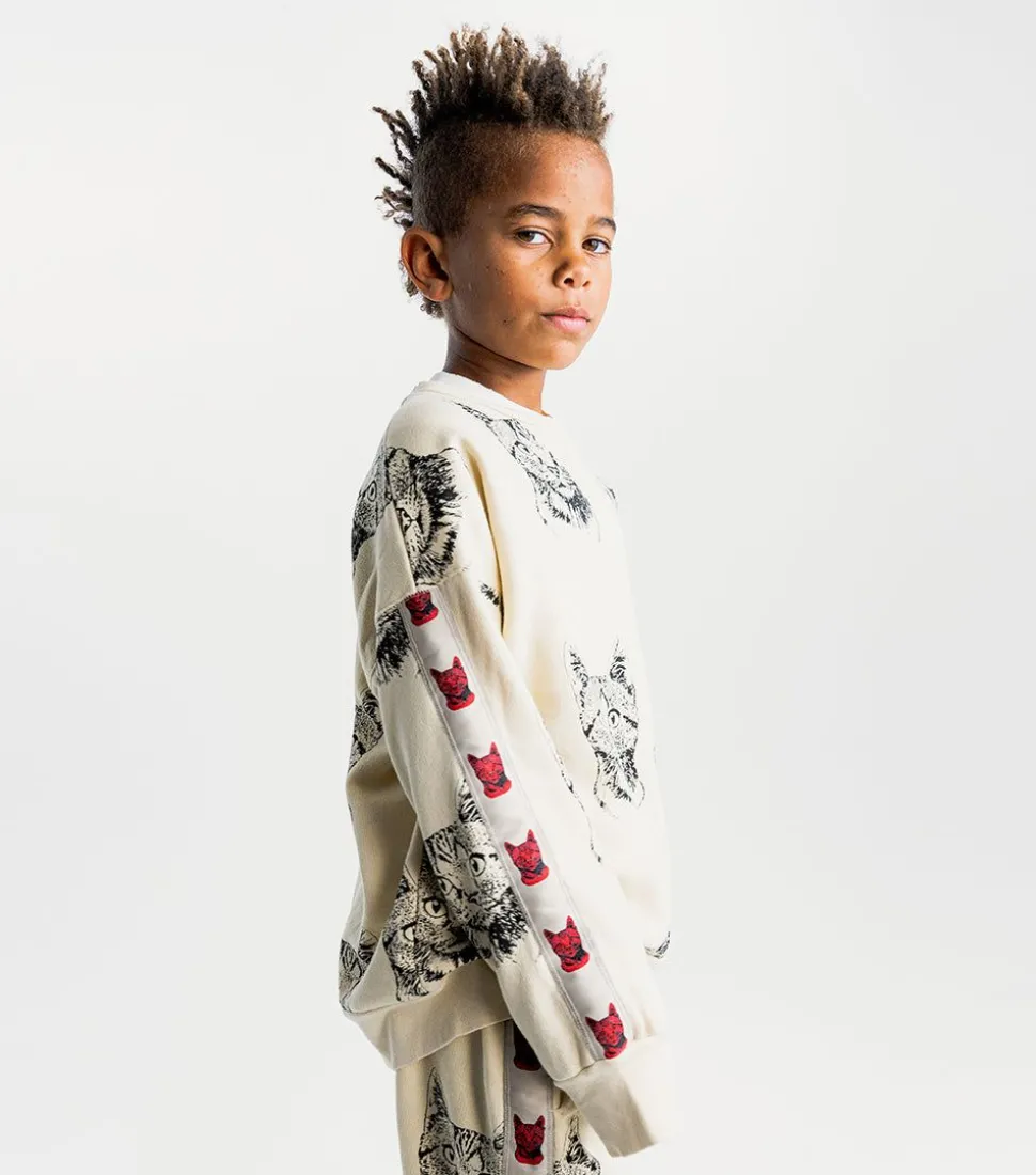NUNUNU Cool Cat Sweatshirt Hot