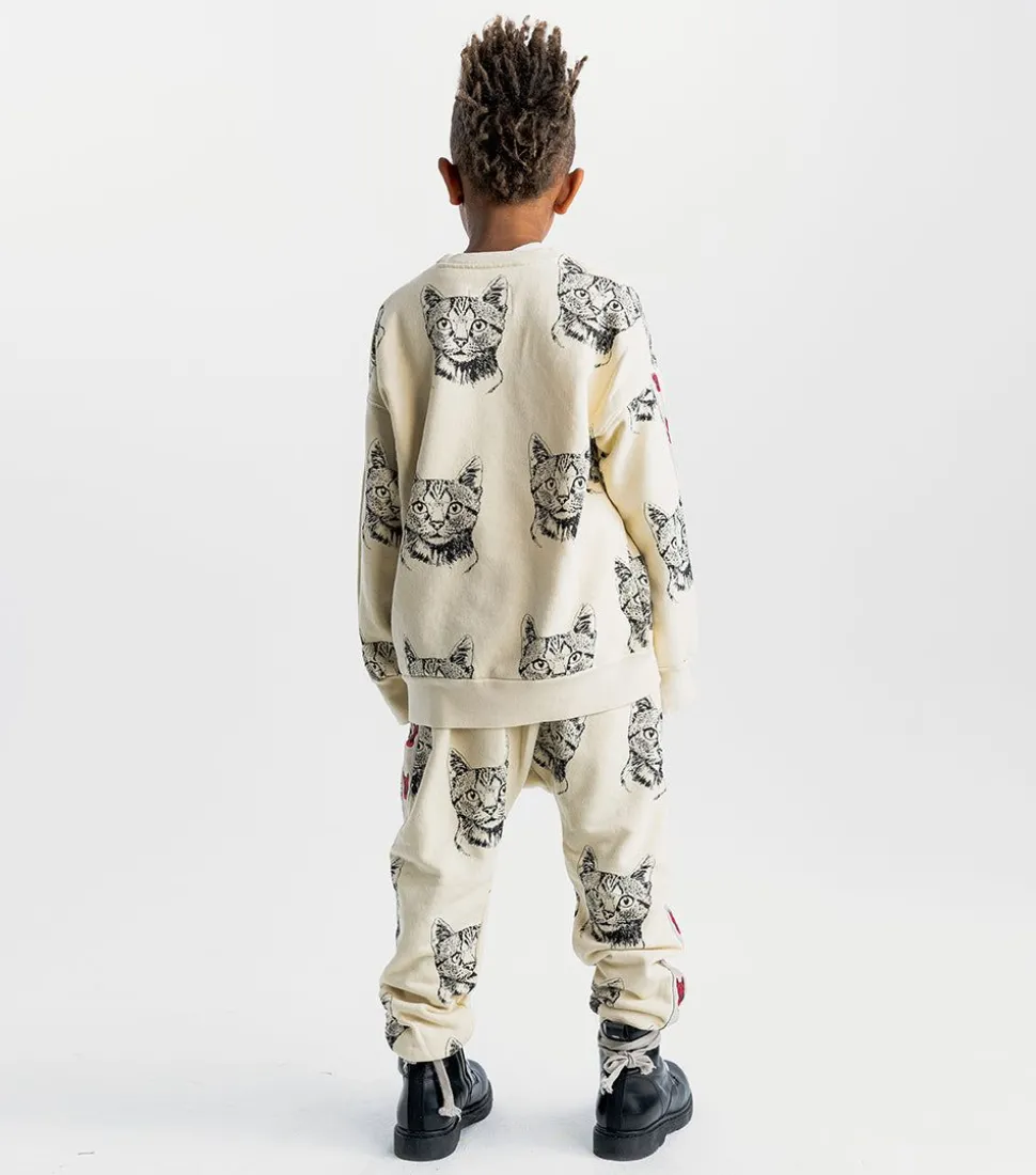 NUNUNU Cool Cat Sweatshirt Hot