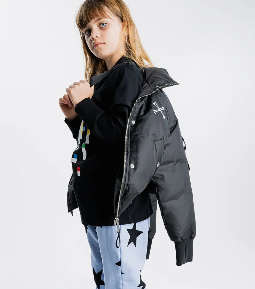 NUNUNU Cross-Bone Down Jacket Hot
