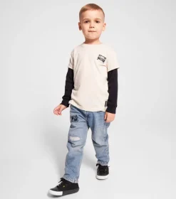 NUNUNU Deco Denim Pants New