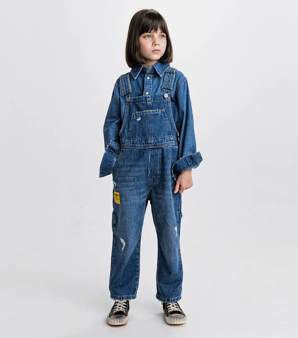 NUNUNU Denim Work Overall Store