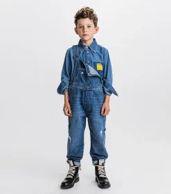 NUNUNU Denim Work Overall Store