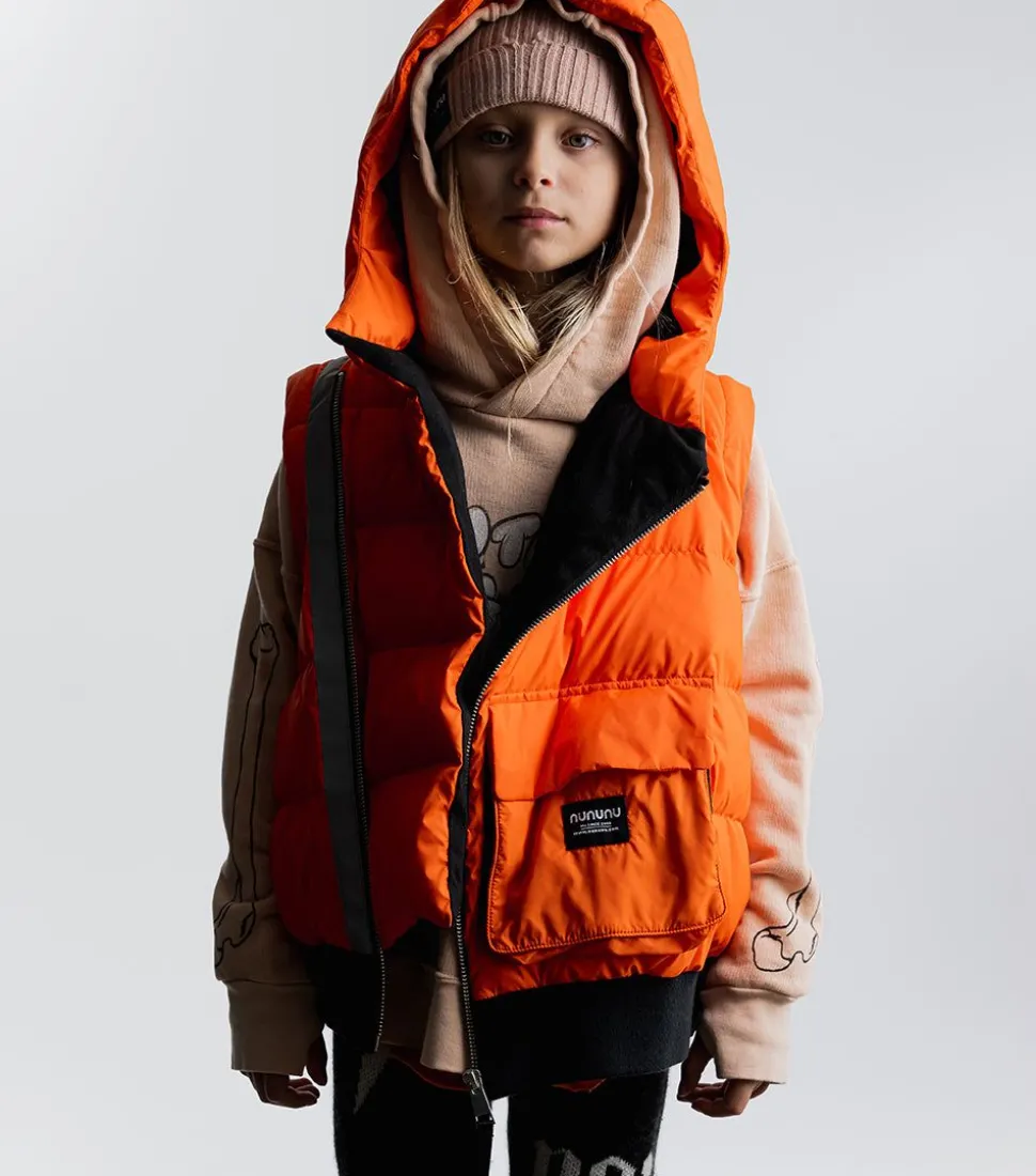 NUNUNU Detachable Sleeves Down Jacket Hot