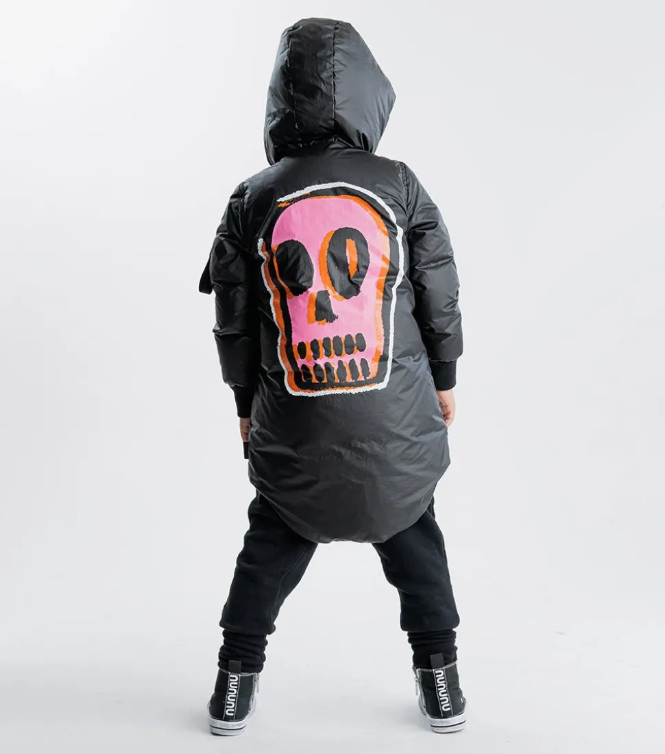 NUNUNU Dizzy Skull Parka Down Coat Clearance