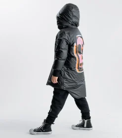 NUNUNU Dizzy Skull Parka Down Coat Clearance