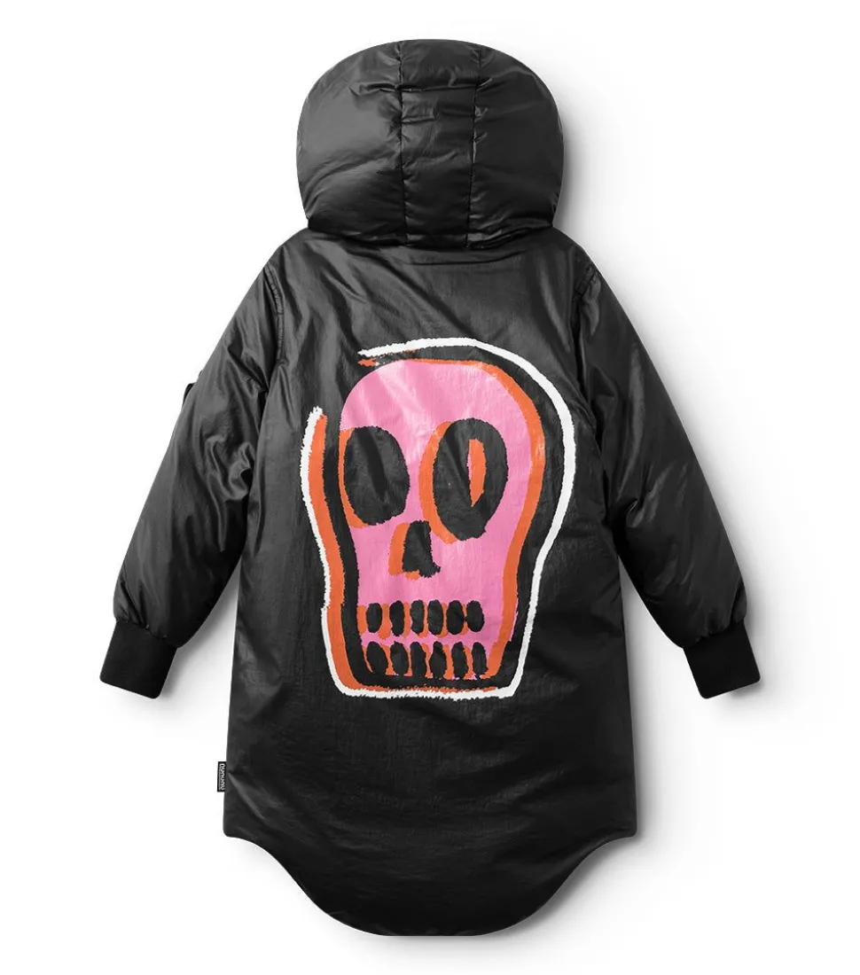 NUNUNU Dizzy Skull Parka Down Coat Clearance