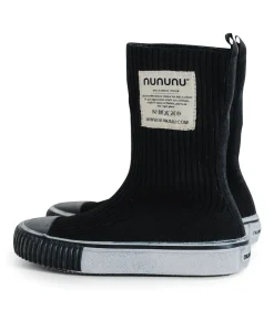 NUNUNU Extra High Sock Sneakers Fashion