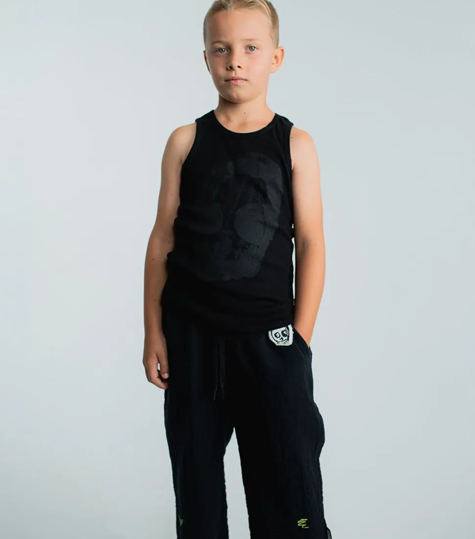 NUNUNU Faded Skull Tank Top Flash Sale