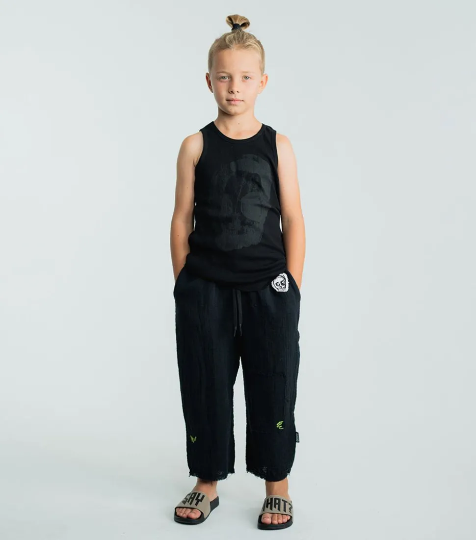 NUNUNU Faded Skull Tank Top Flash Sale