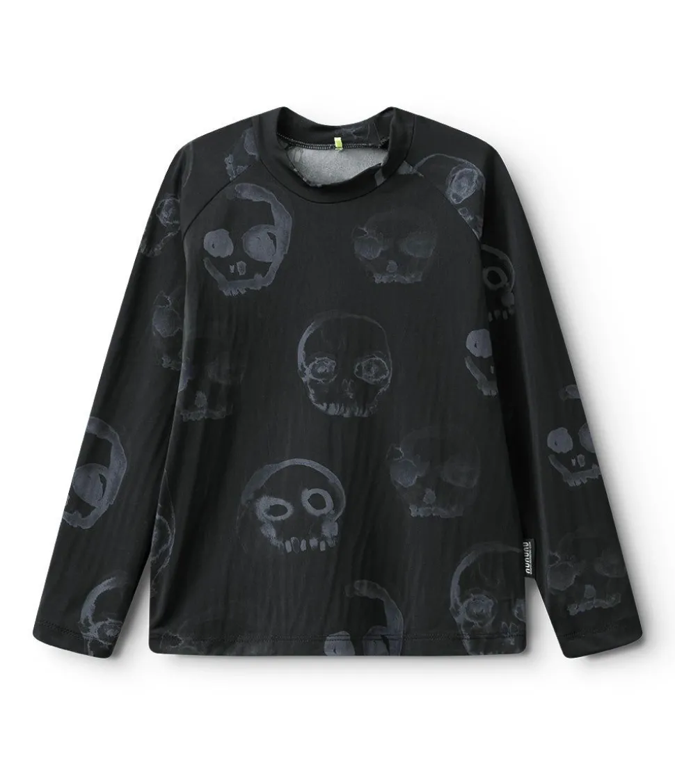 NUNUNU Faded Skulls Rashguard Online