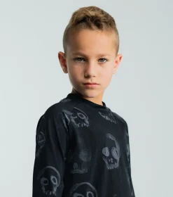 NUNUNU Faded Skulls Rashguard Online