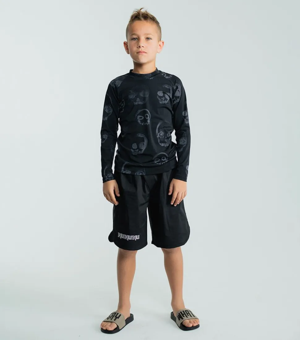 NUNUNU Faded Skulls Rashguard Online