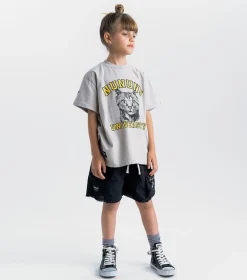NUNUNU Feather Cargo Shorts Online