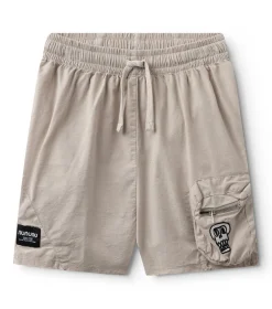 NUNUNU Feather Cargo Shorts Hot