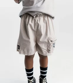 NUNUNU Feather Cargo Shorts Hot