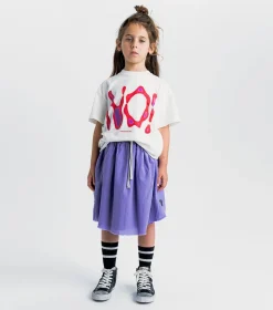 NUNUNU Feather Skirt Flash Sale