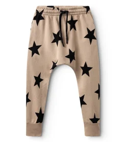 NUNUNU French Terry Star Baggy Pants Clearance
