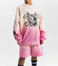 NUNUNU Gradient Sweatshorts Clearance