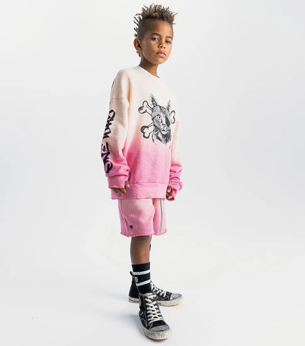 NUNUNU Gradient Sweatshorts Clearance