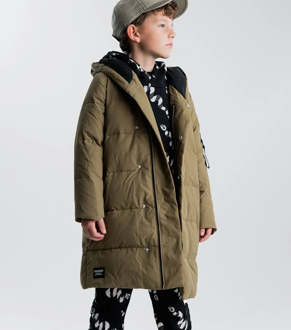 NUNUNU Hooded Trench Coat Shop