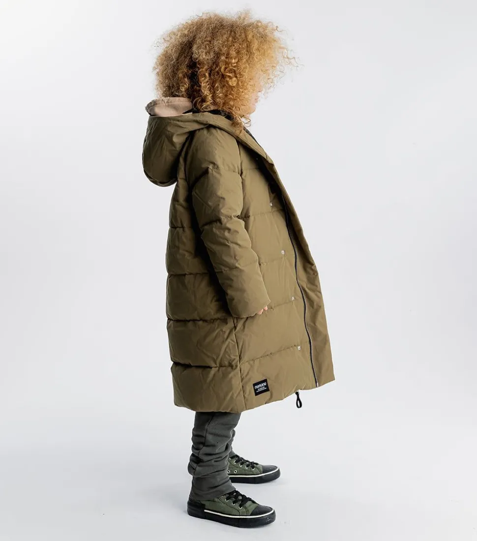 NUNUNU Hooded Trench Coat Shop