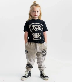 NUNUNU Kooky Skull Sweatpants Flash Sale