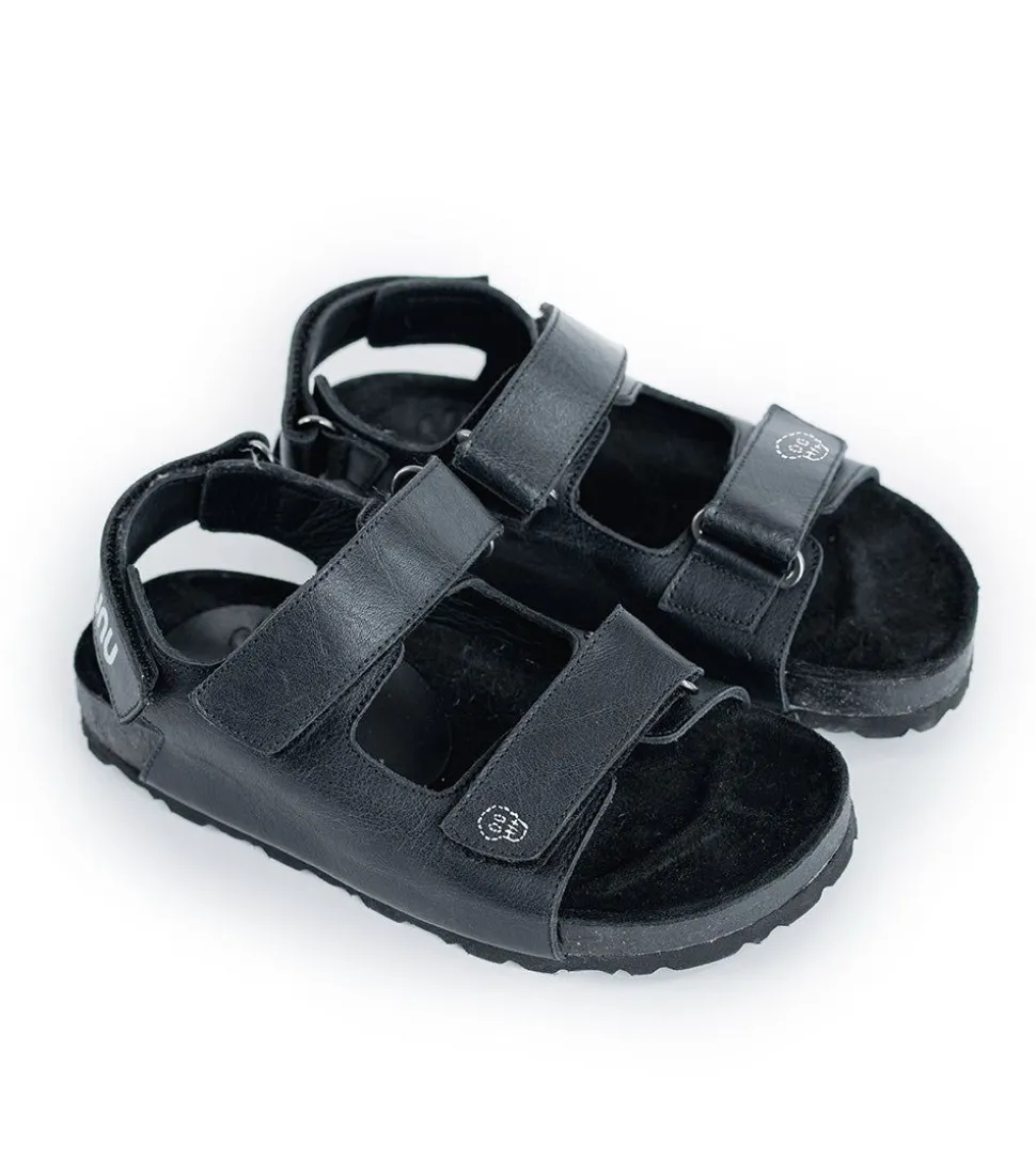 NUNUNU Leather Strap Sandals Store