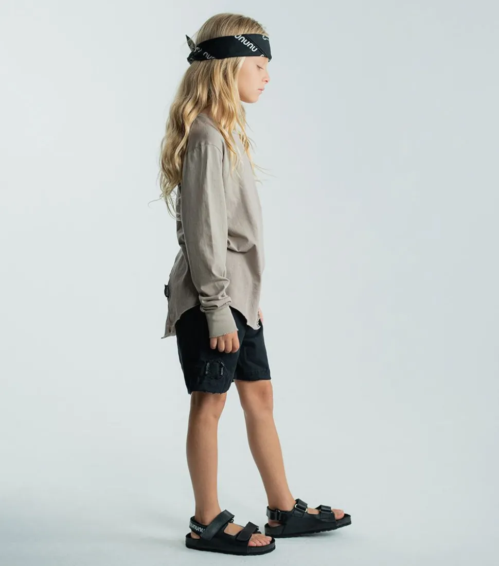 NUNUNU Leather Strap Sandals Store
