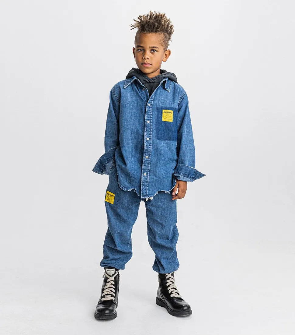 NUNUNU Light Denim Pants Store