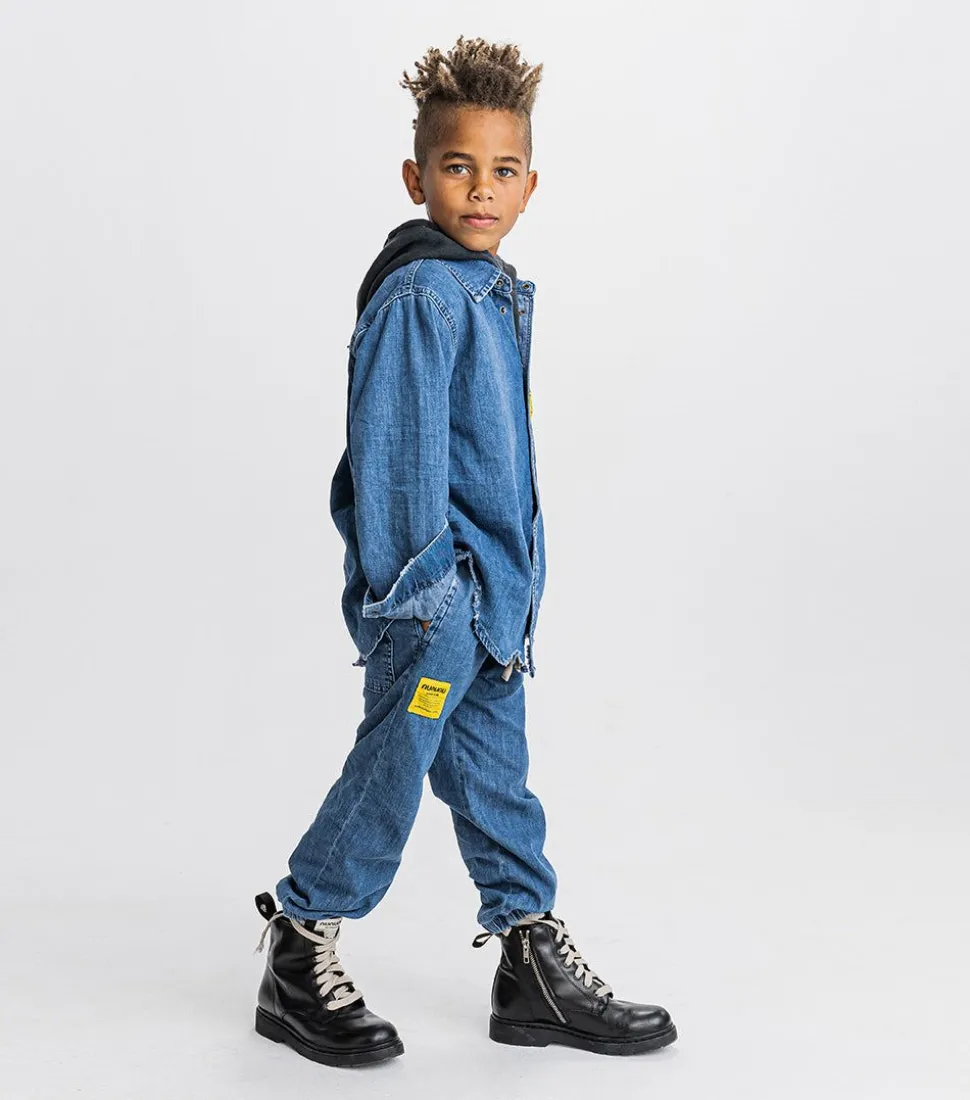 NUNUNU Light Denim Pants Store